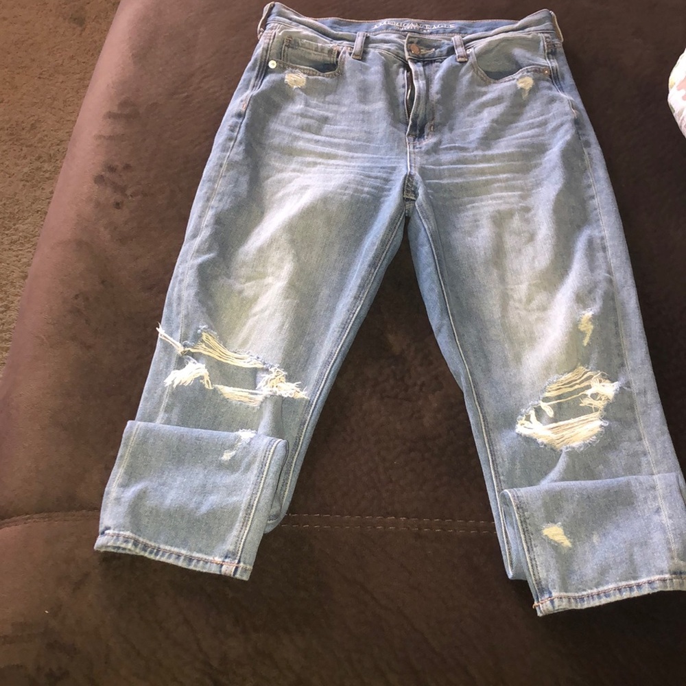 High waisted Mom jean